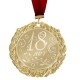 Сувенир Медаль с лазерной гравировкой С Днем Рождения (18,20,30,35,45 лет)